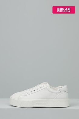 Tommy Hilfiger: Белые кеды 