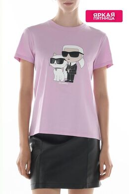 Karl Lagerfeld: Хлопковая футболка 