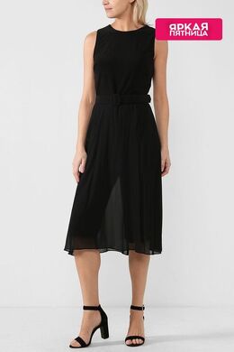 Lauren Ralph Lauren: Платье с поясом 