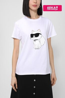 Karl Lagerfeld: Белая футболка 