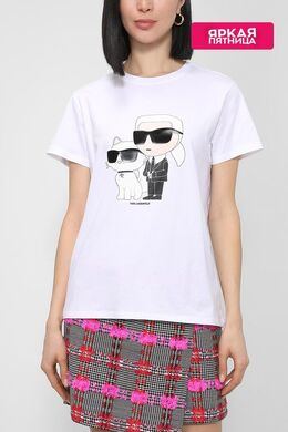 Karl Lagerfeld: Белая футболка 