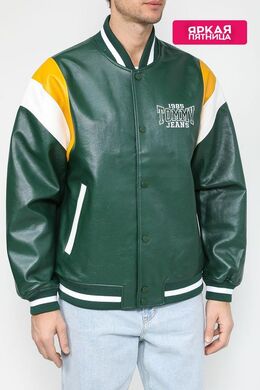 Tommy Jeans: Куртка из экокожи 