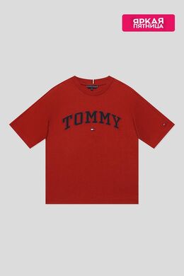 Tommy Hilfiger: Хлопковая футболка 
