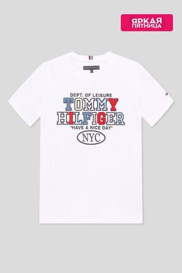 Tommy Hilfiger: Хлопковая футболка 
