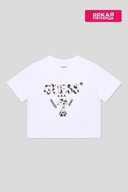 Guess: Хлопковая футболка 