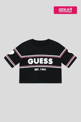 Guess: Хлопковая футболка 
