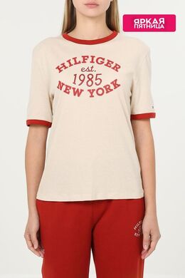Tommy Hilfiger: Хлопковая футболка 