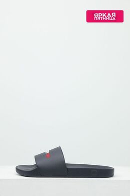 Tommy Hilfiger: Синие шлёпанцы 