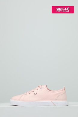 Tommy Hilfiger: Розовые кеды 