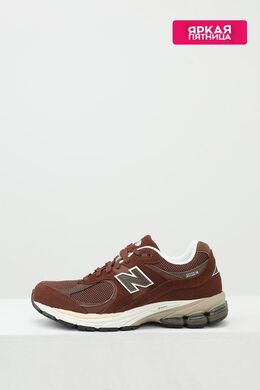 NEW BALANCE: Коричневые кроссовки  2002R