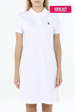 POLO RALPH LAUREN: Хлопковое платье 