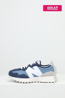 NEW BALANCE: Синие кроссовки  327