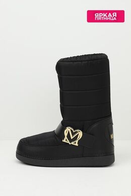 Love Moschino: Чёрные сапоги 