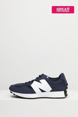 NEW BALANCE: Синие кроссовки  327