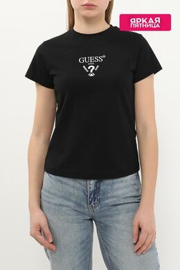 Guess: Хлопковая футболка 