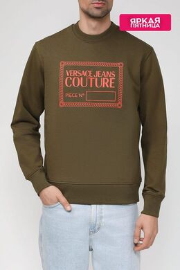 VERSACE JEANS COUTURE: Хлопковый свитшот 