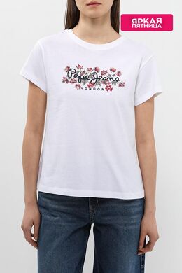 PEPE JEANS: Хлопковая футболка 