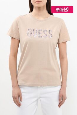 Guess: Хлопковая футболка 