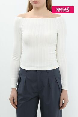 Calvin Klein Jeans: Белый топ 