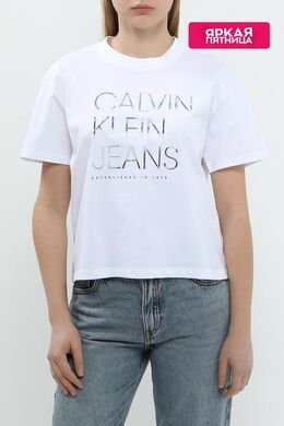 Calvin Klein Jeans: Хлопковая футболка 