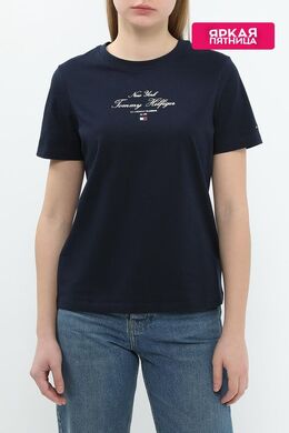 Tommy Hilfiger: Хлопковая футболка 