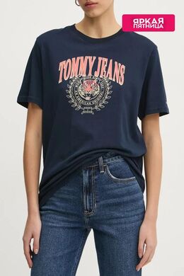Tommy Jeans: Хлопковая футболка 