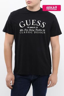 Guess: Хлопковая футболка 