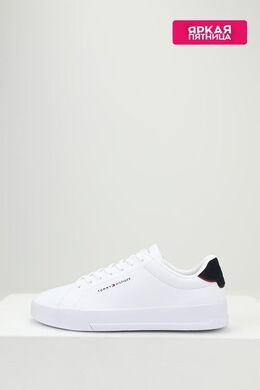 Tommy Hilfiger: Белые кеды 
