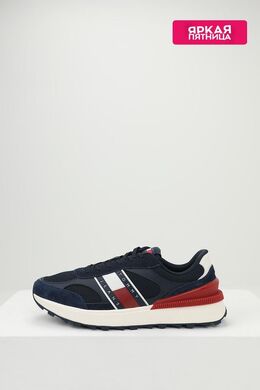 Tommy Hilfiger: Синие кроссовки 