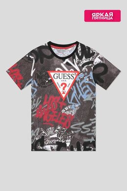 Guess: Хлопковая футболка 