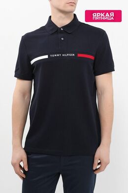 Tommy Hilfiger: Хлопковое поло 