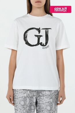 Guess: Хлопковая футболка 