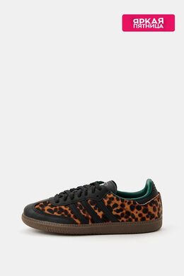 Adidas: Чёрные кроссовки  Samba