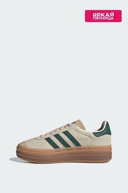Adidas: Бежевые кроссовки  Gazelle