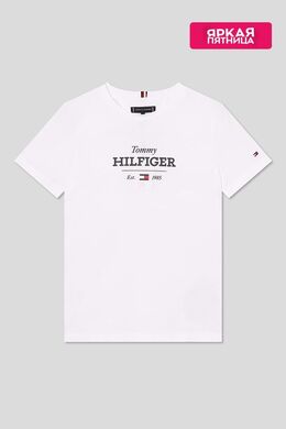 Tommy Hilfiger: Хлопковая футболка 