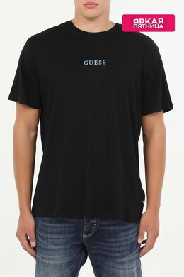 Guess: Хлопковая футболка 