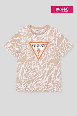 Guess: Хлопковая футболка 