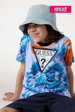 Guess: Хлопковая футболка 