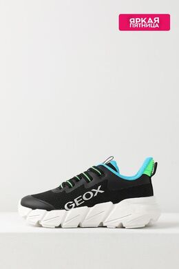 Geox: Чёрные кроссовки 