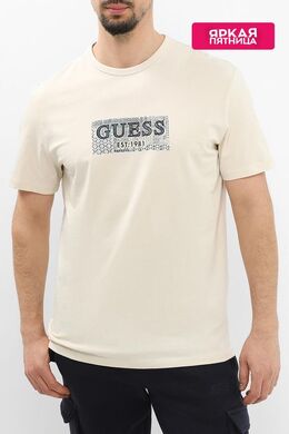 Guess: Хлопковая футболка 