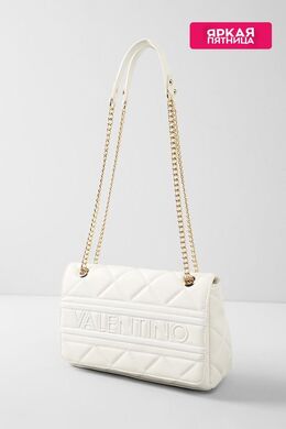 Valentino: Белая сумка 