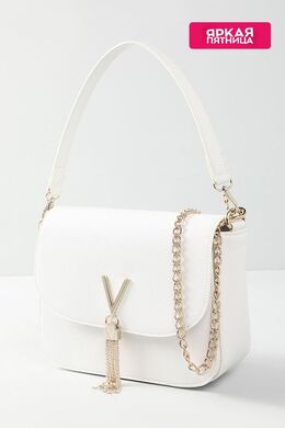 Valentino: Белая сумка 