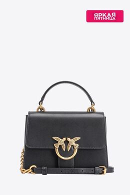 Pinko: Чёрная сумка  Love Mini
