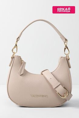 Valentino: Бежевая сумка 