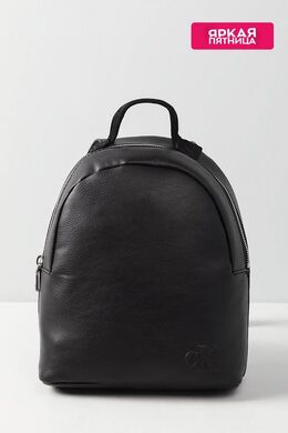 Calvin Klein: Чёрный рюкзак 