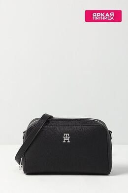 Tommy Hilfiger: Чёрная сумка  TH