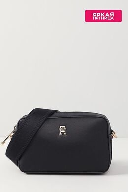 Tommy Hilfiger: Синяя сумка  Essential