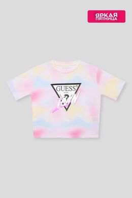 Guess: Хлопковая футболка 