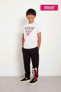Guess: Хлопковая футболка 
