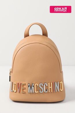 Love Moschino: Яркий рюкзак 